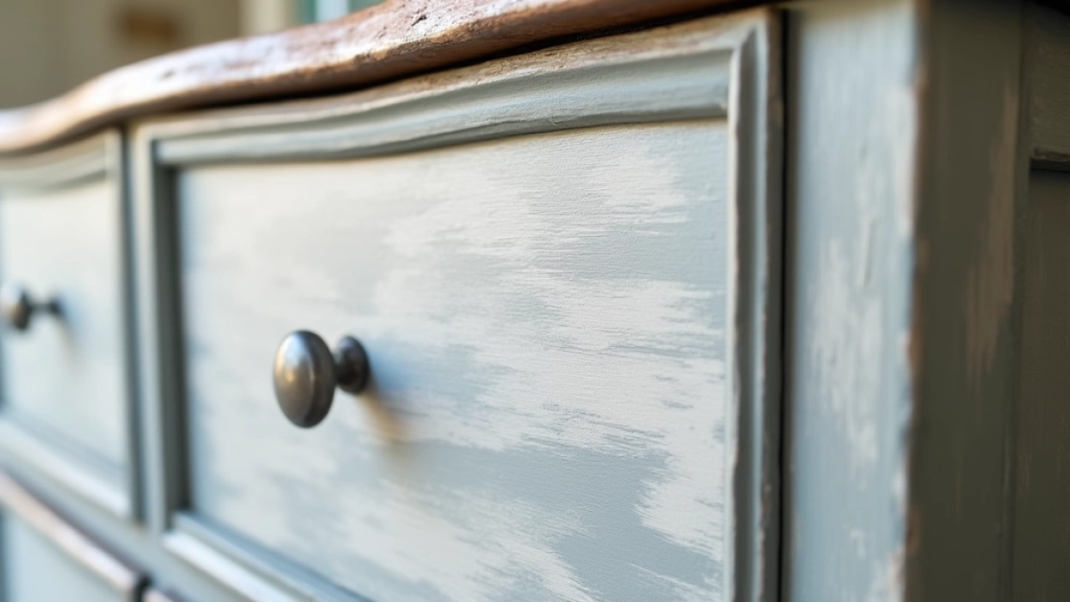 cieniowanie mebli farbami kredowymi