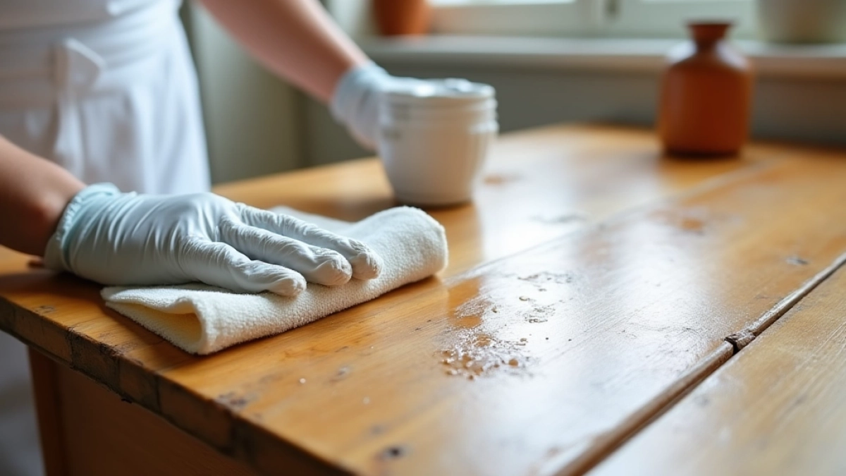 czym odtłuścić meble