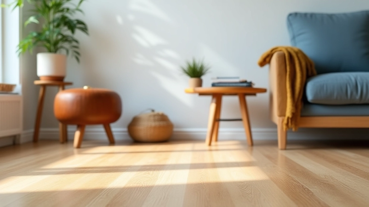 jaki kolor mebli do drewnianej podłogi