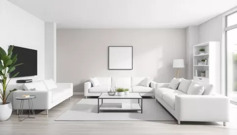 Biało szare meble jaki kolor ścian