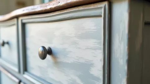 cieniowanie mebli farbami kredowymi