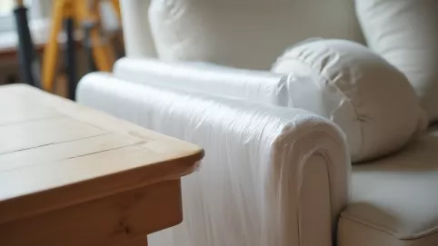Folia do zabezpieczenia mebli