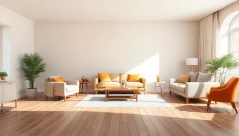 Jak dobrać kolor mebli do podłogi