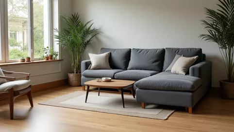 jaka podłoga do szarych mebli