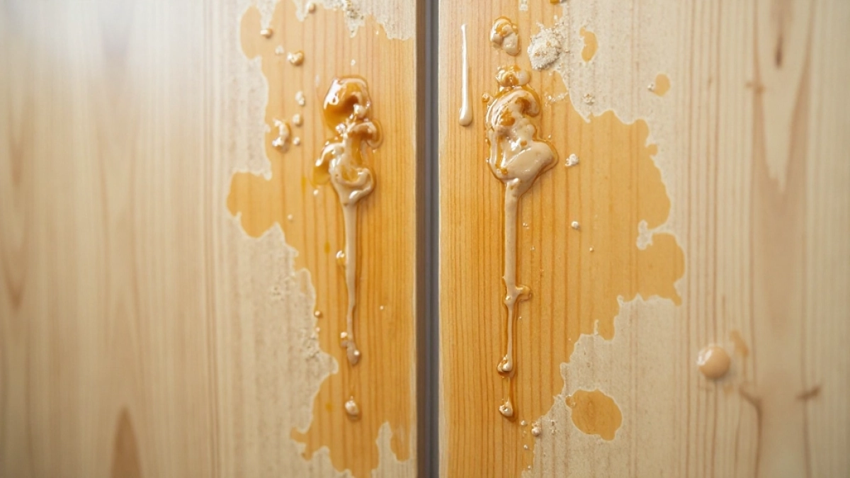 Tłuste plamy na meblach laminowanych